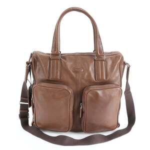 Tod's Leather Bag Briefcase Tote Shoulder for Men